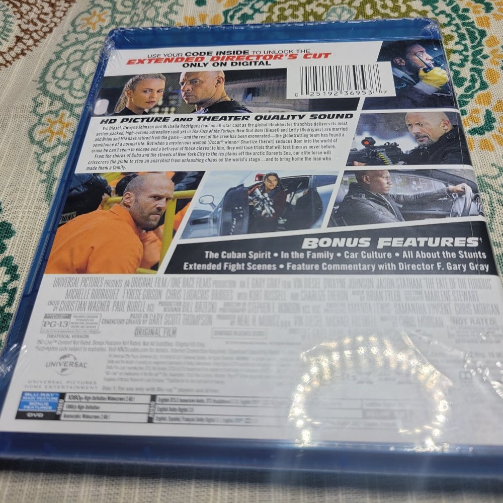 The Fate of the Furious Blu-ray - Picture 2 of 2